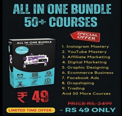 All-in-One Mega Bundle: 50+ Premium Courses